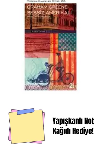 Sessiz Amerikalı + Yapışkanlı Not Kağıdı