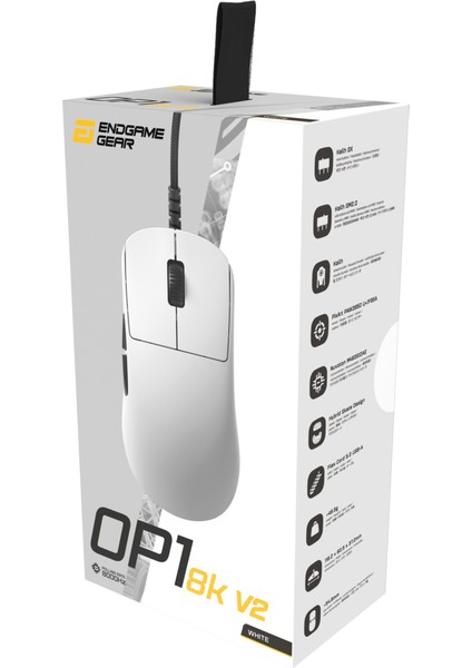 Op1 8k V2 Kablolu Oyuncu Mouse - Beyaz indirimleri
