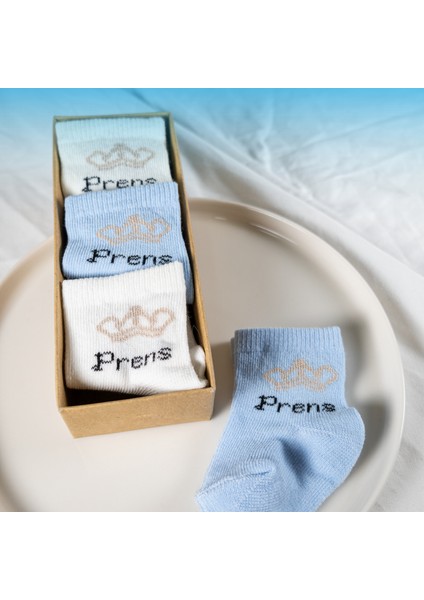 18 Çift Erkek Bebek Çorap Kutulu Patik Boy Set – Yıldız, Prens ve Desenli Modeller fırsatları