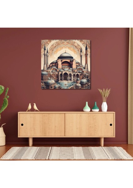 Kanvas Tablo Dijital Baskı Ayasofya Tablosu Salon Duvar Tablosu