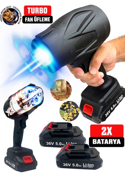 Çift Akülü Şarjlı Oto Araç Yıkama Köpük Makinesi Araç Üfleme Kurutma Makinesi Ikili Set