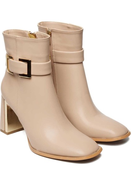 Bağcıksız Tokalı Neolit Taban Topuklu Bot 281-1189 Kadın Bot fiyatları