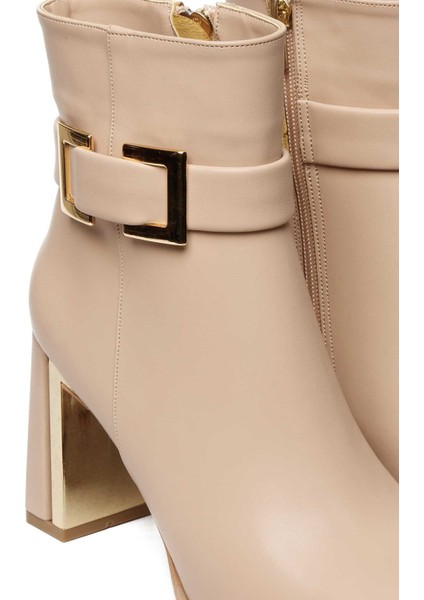 Bağcıksız Tokalı Neolit Taban Topuklu Bot 281-1189 Kadın Bot modelleri