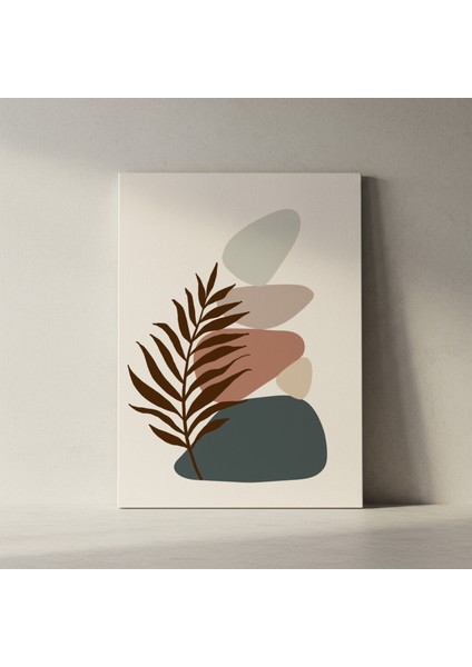 Soyut Yaprak ve Taşlar Soyut Tasarım Tablosu fiyatları