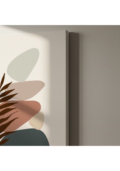 Soyut Yaprak ve Taşlar Soyut Tasarım Tablosu indirimleri