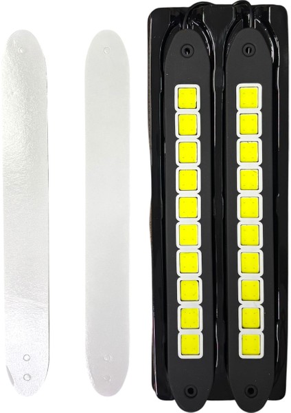 Gündüz Far Cob LED Beyaz Elastik 12V 2 Adet Fiyatı BR432 27 98 fiyatları