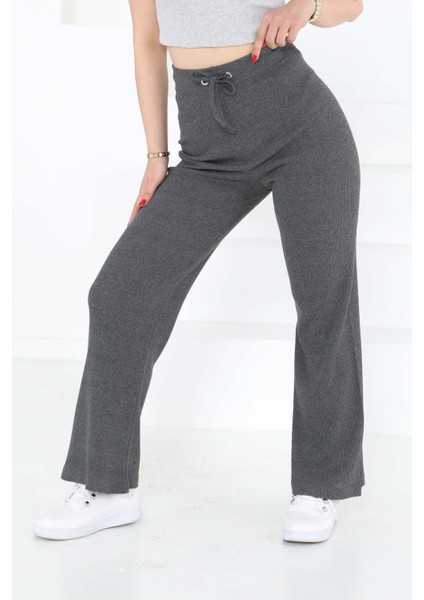 Kuşgözlü Pantolon Füme - 27133 modelleri