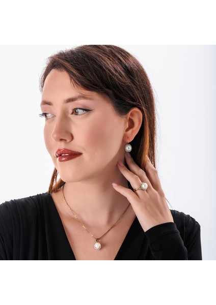 Inci Zarafeti Bakır El Yapımı Kristal Taşlı Kararma Yapmaz Kadın Küpe Kutulu fiyatları