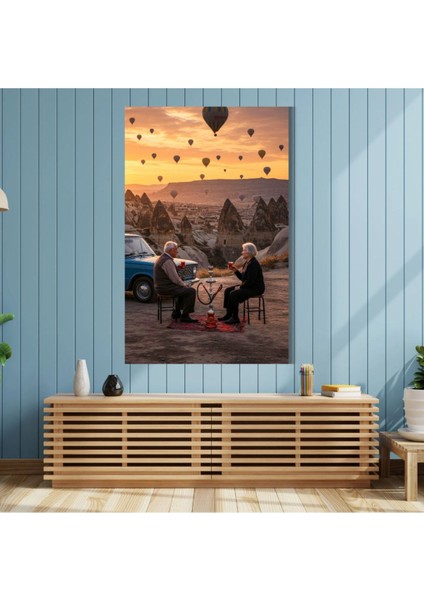 Kanvas Tablo Dijital Baskı Kapadokya Tablosu Salon Duvar Tablosu