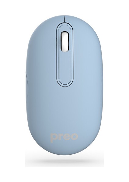M21 Şarj Edilebilir Pastel Kablosuz Sessiz Mavi Mouse