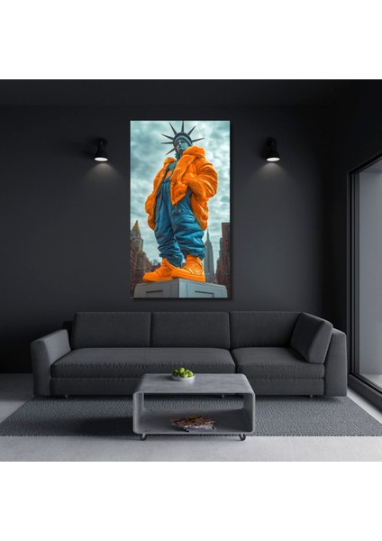 Hd Digital Özgürlük Anıtı Çalışmalı Amerika Kanvas Duvar Tablosu modelleri