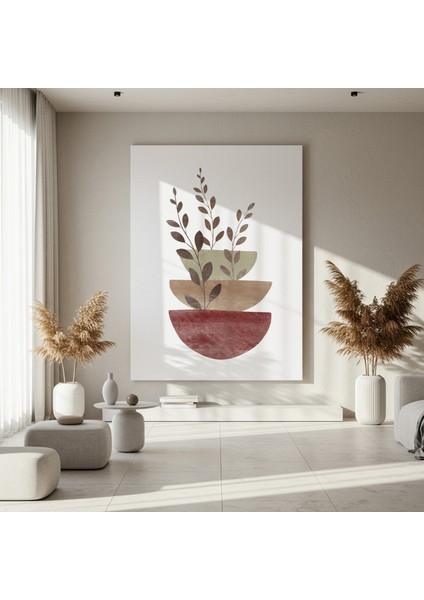 Soyut Bitkisel Desen Tablosu fırsatları