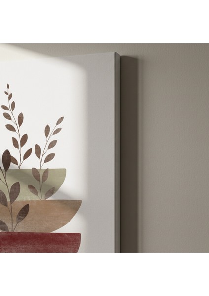 Soyut Bitkisel Desen Tablosu indirimleri