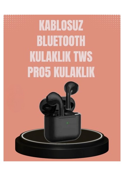 Tws Pro 5 Kulaklık – Uzun Süreli Kullanım Için Yüksek Batarya Performansı