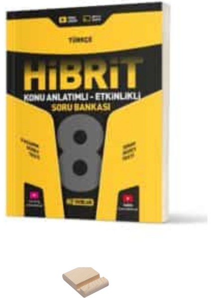 Lgs 8. Sınıf Hibrit Türkçe Soru Bankası ve Telefon Standı