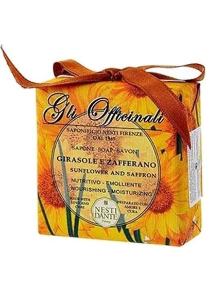 Gli Officinali Girasole E Zafferano Katı Sabun 200 gr