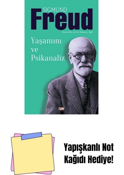 Yaşamım ve Psikanaliz + Yapışkanlı Not Kağıdı