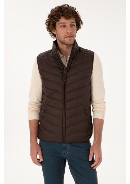 Erkek Koyu Kahverengi Yelek (Dokuma) 50310045-VR084 modelleri
