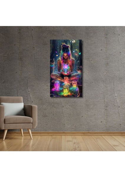 Hd Digital Baskı Yüksek Çözünürlük Kanvas Duvar Tablosu Mandala Çiçeği Astrolojik Terimler modelleri