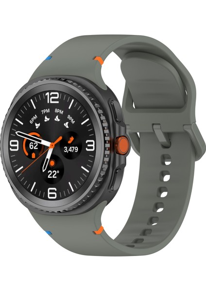 Galaxy Watch 8 40MM / Watch 8 44MM / Watch 6 Classic 46MM Uyumlu Silikon Soft Kordon