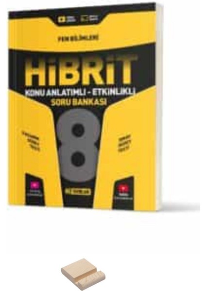 Lgs 8. Sınıf Hibrit Fen Bilimleri Soru Bankası ve Telefon Standı