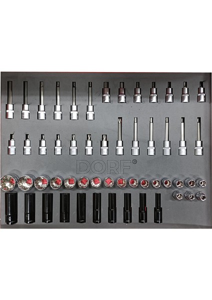 55 Parça Lokma Seti Havalı Yıldız Torx Dolu Eva Seti Takım Içeriği 55,5cm x 41CM fiyatları