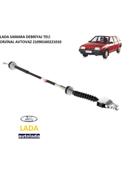 Lada Samara Tüm Modller Debriyaj Teli Orj Avtovaz 21090160221010 Debriyaj Halatıo
