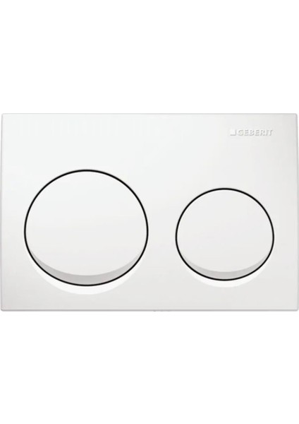 Kumanda Kapağı ALPHA20 - Çift Basmalı - Beyaz