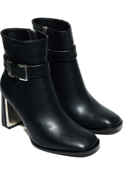 Bağcıksız Tokalı Neolit Taban Topuklu Bot 281-1189 Kadın Bot fiyatları