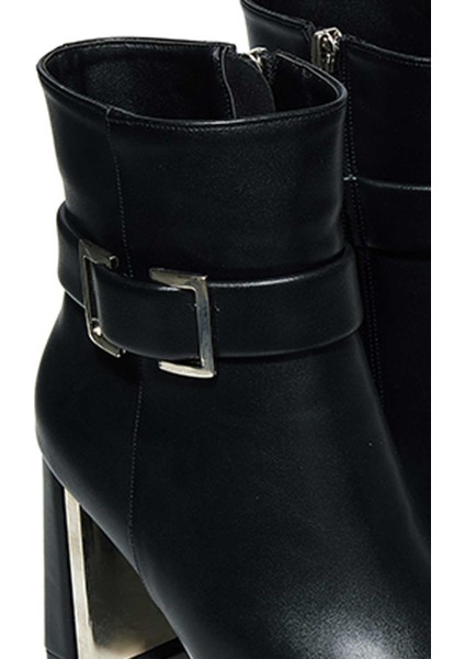 Bağcıksız Tokalı Neolit Taban Topuklu Bot 281-1189 Kadın Bot modelleri