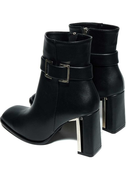 Bağcıksız Tokalı Neolit Taban Topuklu Bot 281-1189 Kadın Bot fırsatları