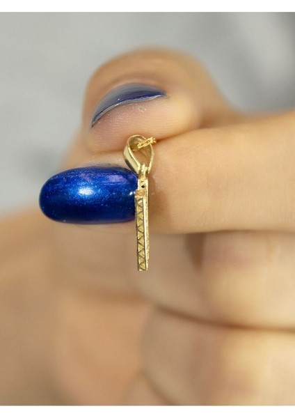 ZEYNEPLİ GOLD 14 Ayar Altın Küçük Füzyon M Harfli Kolye indirimleri