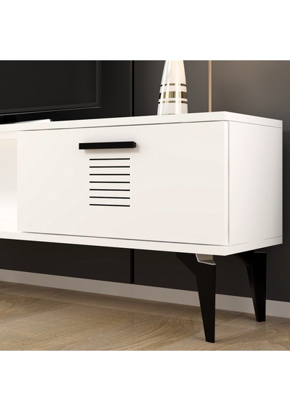 Asimoct Tv Ünitesi Takımı Beyaz-Beyaz indirimleri