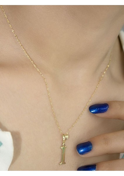 ZEYNEPLİ GOLD 14 Ayar Altın Şirin İ Harfli Kolye fiyatları
