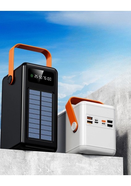 80.000 Mah Solar Powerbank – Güneş Enerjili Taşınabilir Şarj Cihazı | Hızlı Şarj & Çoklu Çıkış modelleri