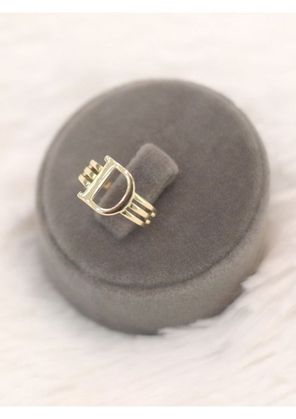 ZEYNEPLİ GOLD 14 Ayar Altın Kaburga D Harfli Yüzük modelleri