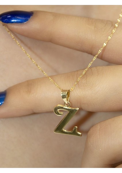 ZEYNEPLİ GOLD 14 Ayar Altın Şirin Z Harfli Kolye fiyatları