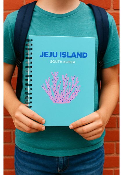 Jeju Island Spiralli Defter modelleri