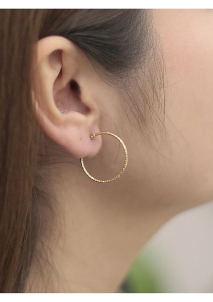 14 Ayar Altın Ince Parıltı Küpe fiyatları