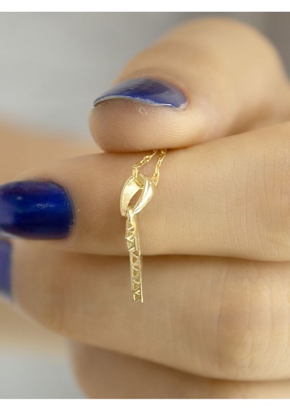 ZEYNEPLİ GOLD 14 Ayar Altın Küçük Füzyon Z Harfli Kolye indirimleri