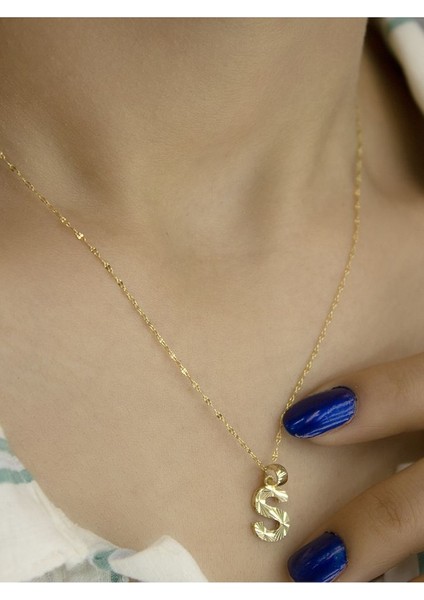 ZEYNEPLİ GOLD 14 Ayar Altın Küçük Füzyon S Harfli Kolye fiyatları