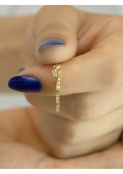 ZEYNEPLİ GOLD 14 Ayar Altın Küçük Füzyon Ş Harfli Kolye fırsatları