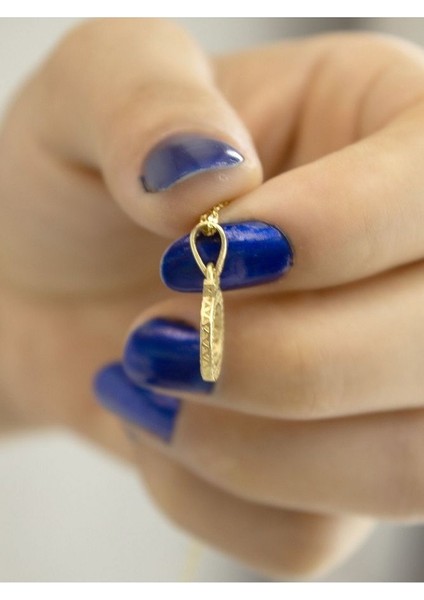 ZEYNEPLİ GOLD 14 Ayar Altın Küçük Füzyon Ö Harfli Kolye indirimleri