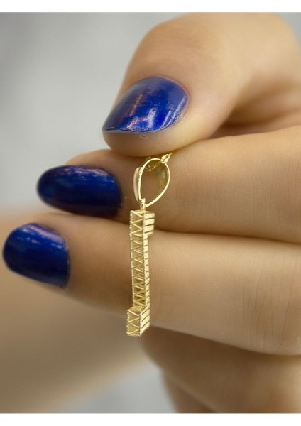 ZEYNEPLİ GOLD 14 Ayar Altın Büyük Füzyon Z Harfli Kolye indirimleri