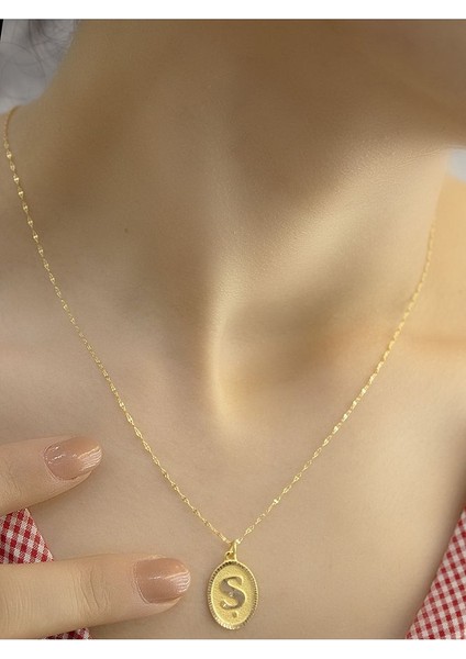 14 Ayar Altın Ş Harfli Kolye fiyatları