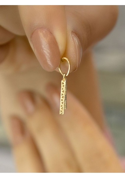 ZEYNEPLİ GOLD 14 Ayar Altın Küçük Füzyon A Harfli Kolye indirimleri