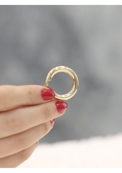 14 Ayar Altın Bombeli Soft Küpe modelleri