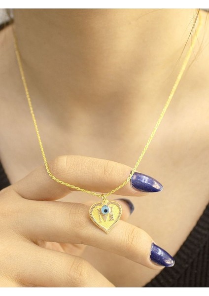 14 Ayar Altın M Harfli Kalpli Kolye fiyatları