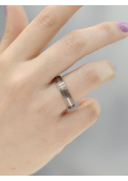 14 Ayar Altın Siyah Alyans Yüzük fiyatları