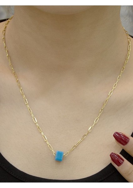 14 Ayar Altın Orta Büyük Ataş Zincir Kolye fiyatları